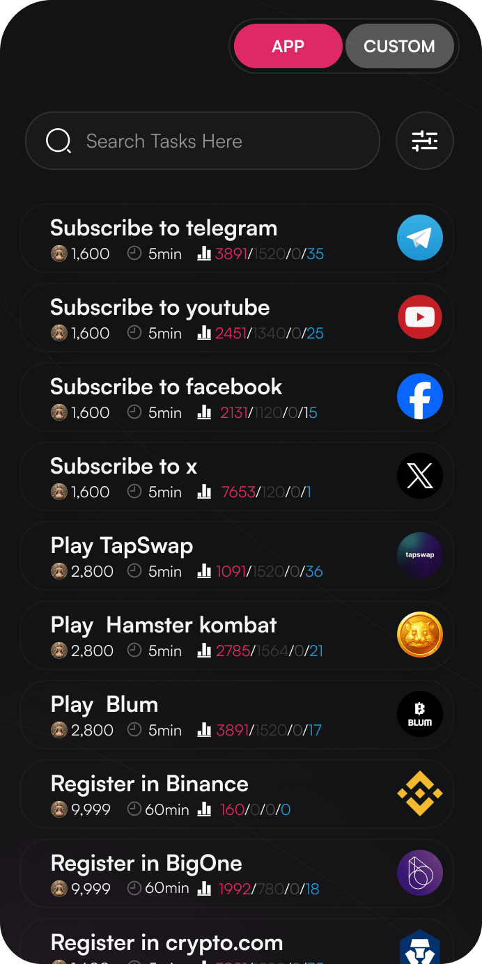QUESTPL Tasks
